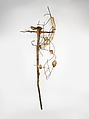 Grown Together in the Midst of the Foundation, Lonnie Holley American, Cottonwood, steel, metal wire, concrete and poly(vinyl chloride / vinyl acetate)