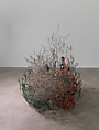 Soaring Sail Mountain, Alan Saret (American, born New York, 1944), Steel and copper wire