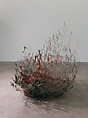 Soaring Sail Mountain, Alan Saret (American, born New York, 1944), Steel and copper wire