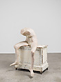 La femme sans tête, Berlinde De Bruyckere (Belgian, born Ghent 1964), Tinted wax, painted wood and metal