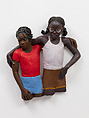 Janelle and Audrey, John Ahearn  American, Acrylic on plaster, plastic, glasses