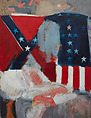 The Last Civil War Veteran, Larry Rivers  American, Oil and charcoal on canvas