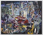 Adoration of the Lobster, Cecily Brown British, Oil on UV-curable pigment on linen