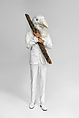 The History of a Hug, Petrit Halilaj Kosovar, Steel, fabric, feathers, original hay pole from Kosovo
