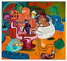 Low Morals, Filthy Mind, Peter Saul  American, Oil on canvas