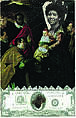 (Velazquez - Adoración de los Reyes Magos), Ted Joans  American, Cut and pasted printed papers, pricking and hair on postcard