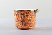 Tiger Ashtray (green), Roberto Lugo American, Glazed ceramics