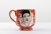 Portrait Cup: Henrietta Lacks, Roberto Lugo  American, Glazed ceramics