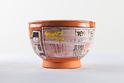 Grafitti Truck Bowl 1, Roberto Lugo American, Glazed ceramic