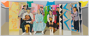 Shin-Myong, Someday in Spring, Dress Rehearsal, Aliza Nisenbaum  Mexican, Oil on linen