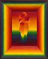 Hug, Ay-O  Japanese, Acrylic on board