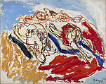 Beach Life, Karel Appel  Dutch, Oil on canvas