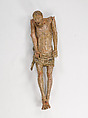 Corpus with Moveable Arms (Kruzifixus mit schwenkbaren Armen), Painted poplar and willow, German