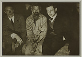 Brancusi Self Portrait with Duchamp, Man Ray, and Tzara, Constantin Brancusi  French, born Romania, Gelatin-bromide print