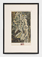 Nu Descendent au Escalier, Marcel Duchamp  American, born France, Collotype colored pochoir