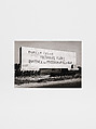 Photo of Niepce monument, Man Ray  American, Gelatin silver print