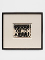 Membres du Groupe Surrealiste chez Tristan Tzara, Man Ray American, Silver gelatin print