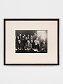 Membres du Groupe Surrealiste au Cafe de la Place Blanche, Man Ray American, Silver gelatin print