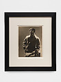 Self Portrait in Trench Coat, Man Ray  American, Gelatin silver print