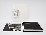 A L’Infinitif, Marcel Duchamp  American, born France, Cover: silkscreen on vinyl mounted on Plexiglas box, 79 facsimile notes