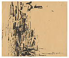 Untitled, Philip Guston  American, born Canada, Ink on paper