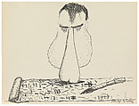 Untitled, Philip Guston  American, born Canada, Ink on paper