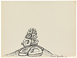 Untitled, Philip Guston  American, born Canada, Ink on paper