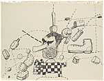 Untitled, Philip Guston  American, born Canada, Ink on paper