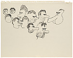 Untitled, Philip Guston  American, born Canada, Ink on paper
