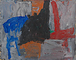Turn, Philip Guston  American, born Canada, Oil on panel