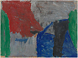Turnabout, Philip Guston  American, born Canada, Oil on paper mounted on panel