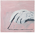 Paw, Philip Guston American, born Canada, Acrylic on panel