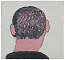 Untitled (Head - Back View), Philip Guston American, born Canada, Oil on panel