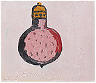 Untitled (Light Bulb), Philip Guston American, born Canada, Oil on panel