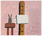 Untitled, Philip Guston American, born Canada, Oil on panel