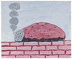 Untitled (Cigar), Philip Guston American, born Canada, Oil on panel