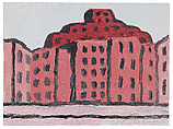 Untitled (City), Philip Guston American, born Canada, Oil on panel