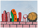 Untitled (Wall), Philip Guston American, born Canada, Oil on panel