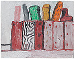 Untitled (Wall), Philip Guston American, born Canada, Oil on panel