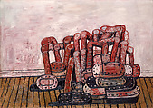 Floor, Philip Guston  American, born Canada, Oil on canvas