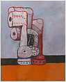 Orange Ground, Philip Guston  American, born Canada, Oil on canvas