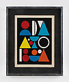 Mineur, Auguste Herbin French, Gouache on paper