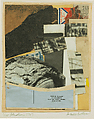 A nice butom, Kurt Schwitters  German, Collage, paper, photograph on cardboard, paper on cardboard