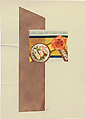 Ohne Titel (HANSA), Kurt Schwitters  German, Collage, paper, and plastic foil on cardboard