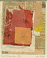 Mz 30,14, Kurt Schwitters  German, Collage, paper, cardboard, and tissue paper on paper
