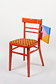 Iya Ati Omo, Yinka Ilori (British-Nigerian, born London, 1987), Beech wood, enamel paint, brass, and cotton