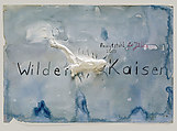Wild Emperor, Anselm Kiefer  German, Watercolor and acrylic on paper