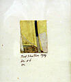 Merz 6: "On", Kurt Schwitters  German, Cut and pasted printed papers on paper, in artist-made frame