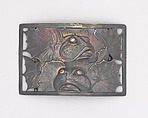 Belt buckle, Anna Wagner  Austrian, Silver, Austrian (Vienna)