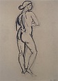 Standing Nude, Henri Matisse French, Graphite on paper